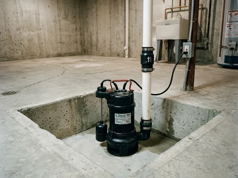 Sump Pump Installation Plumber in Lacona, IA